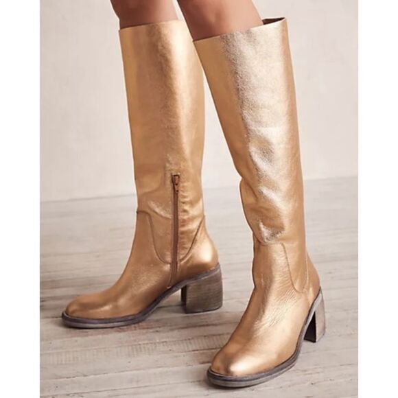 Free People Essentials Tall Slouch Boots - Picture 2 of 8